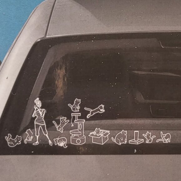 Cat Decals 19 Decals In Total - Picture 2 of 7